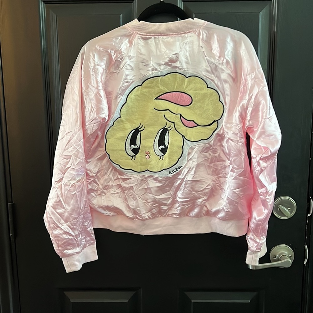 Esther Bunny Pink Silky Jacket!